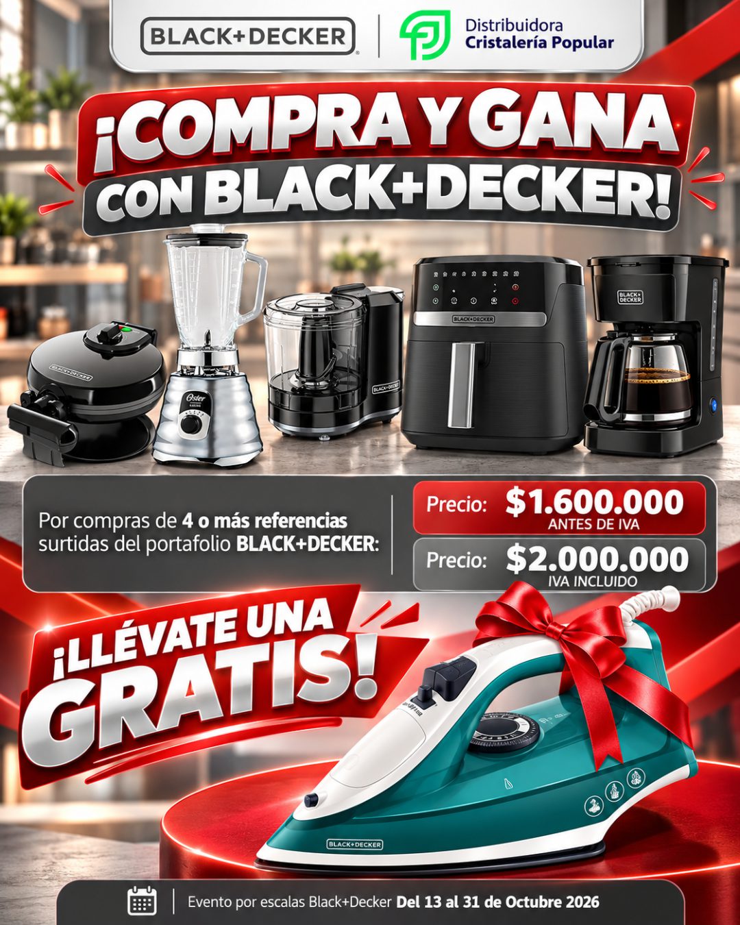 Evento por escalas Black+Decker