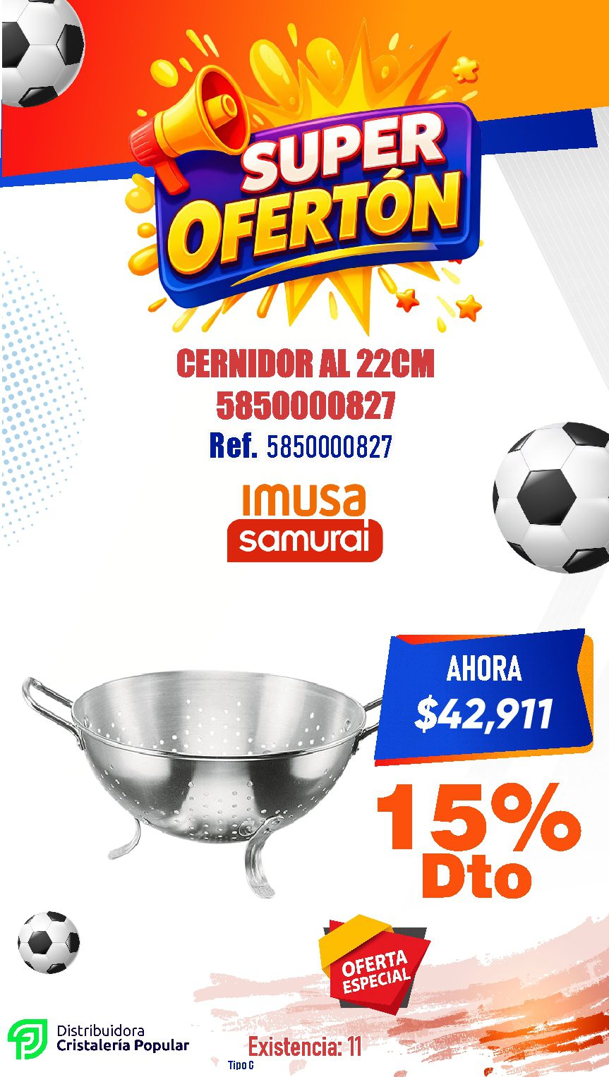 FERIA SALDOS - IMUSA&SAMURAI