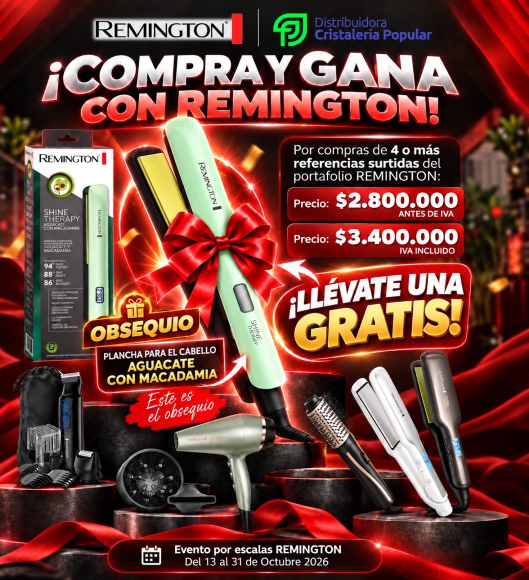 Evento por escalas Remington