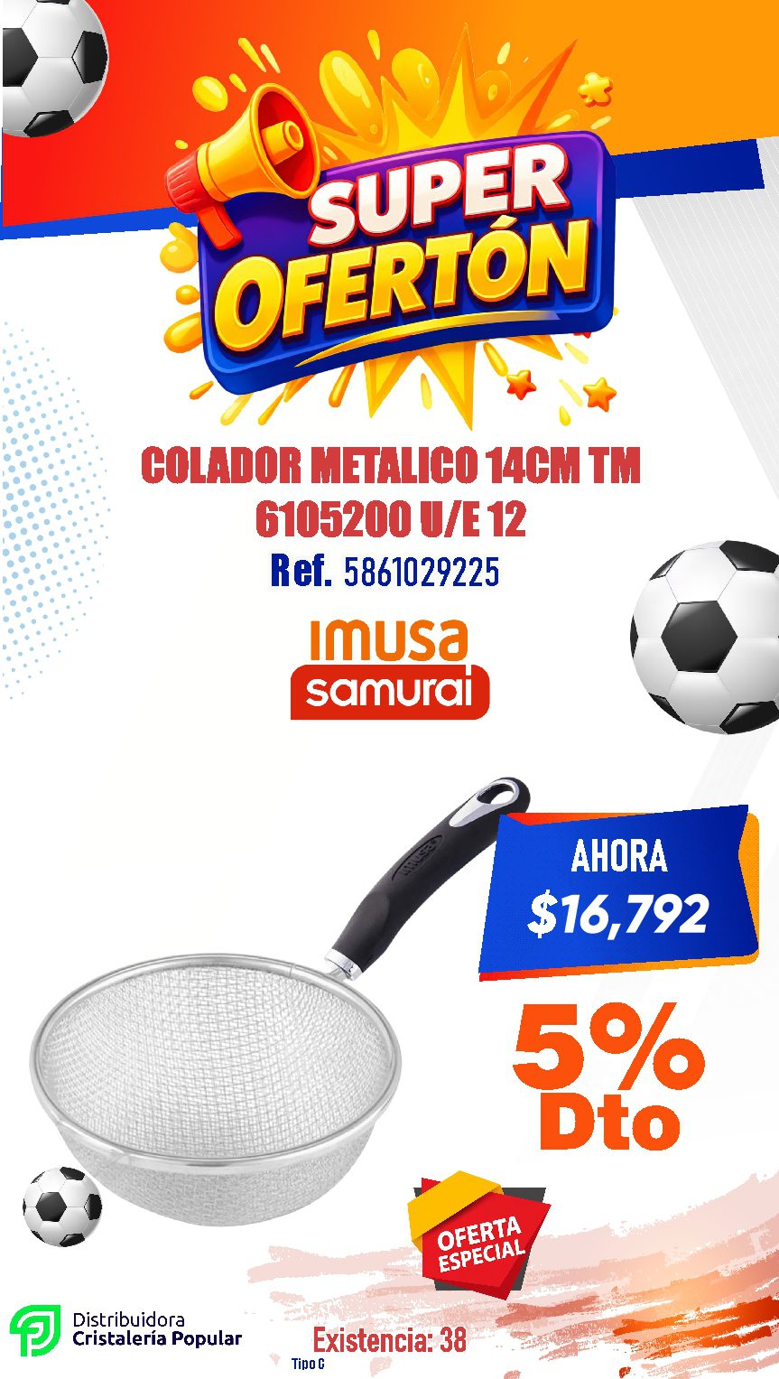FERIA SALDOS - IMUSA&SAMURAI