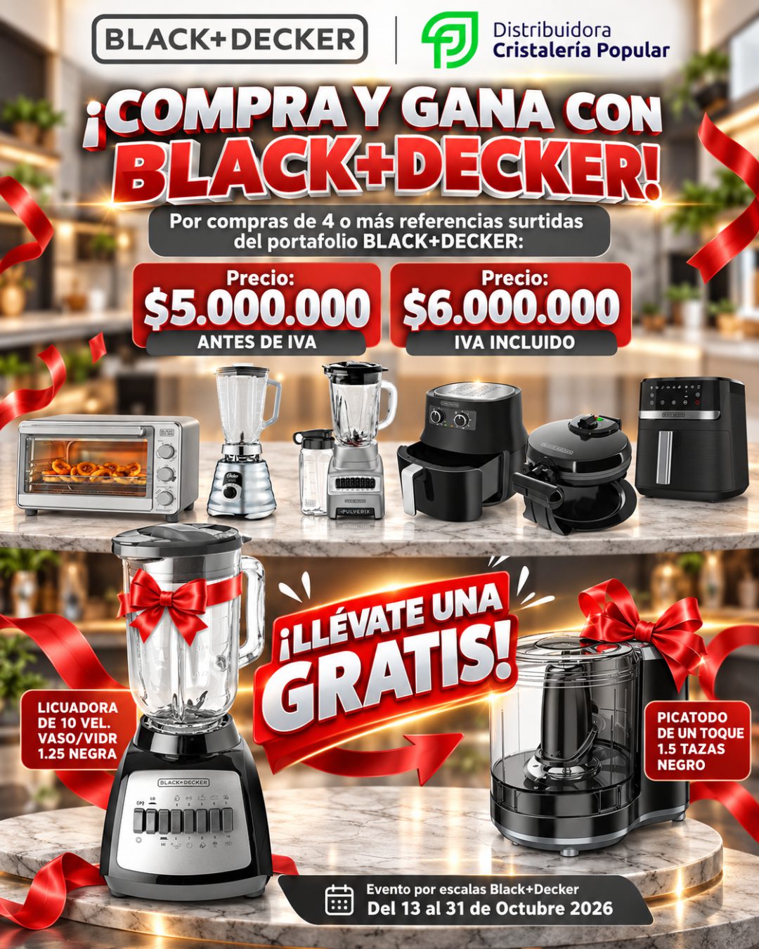 Evento por escalas Black+Decker