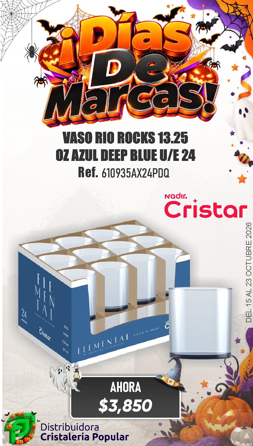 ESTRATEGIA DE CRISTAR DEL 15 AL 23 OCTUBRE 2026
