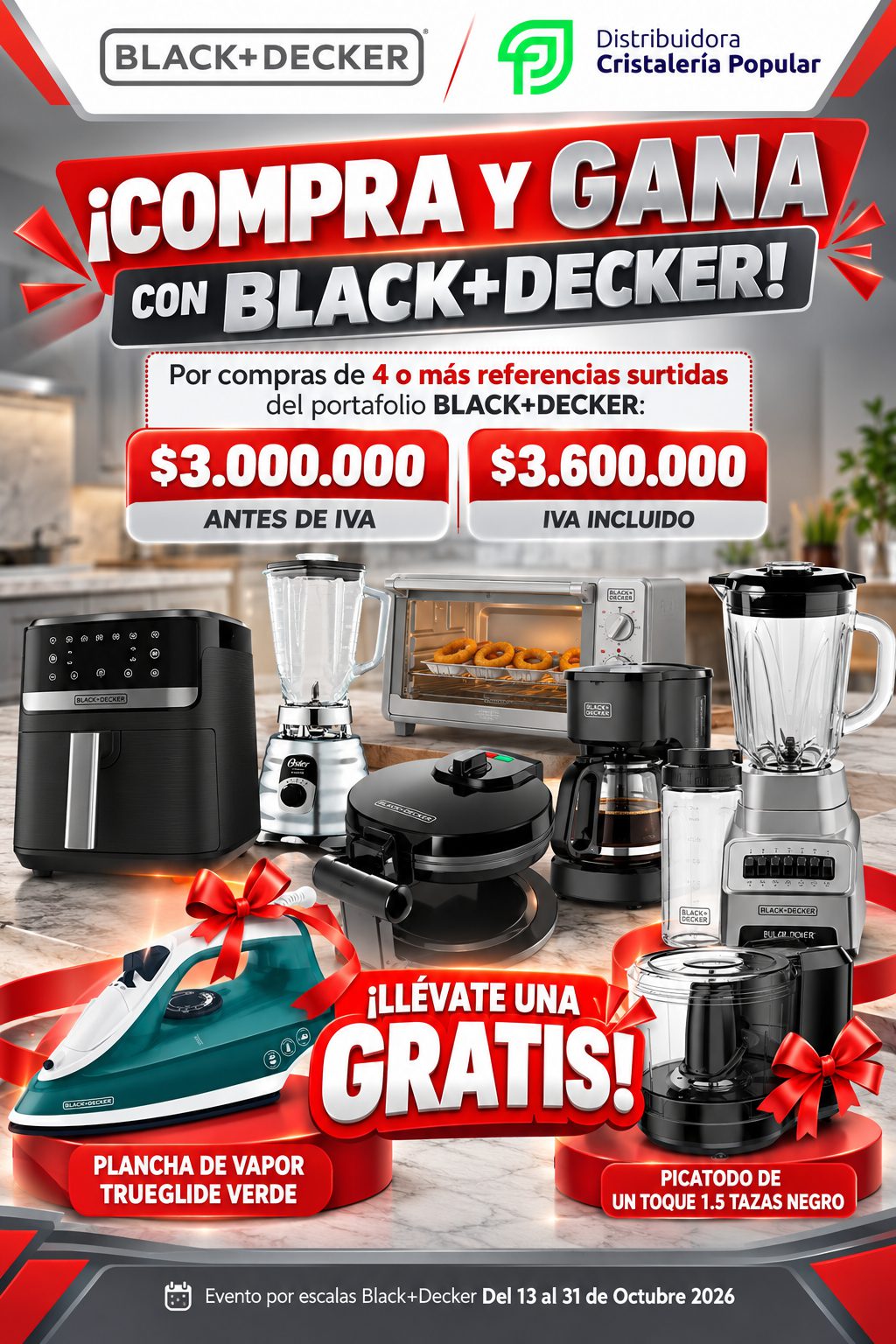 Evento por escalas Black+Decker